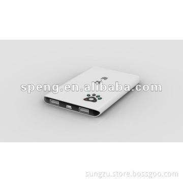 Battery Pack External Backup Battery Power Bank with 2A USB Port
